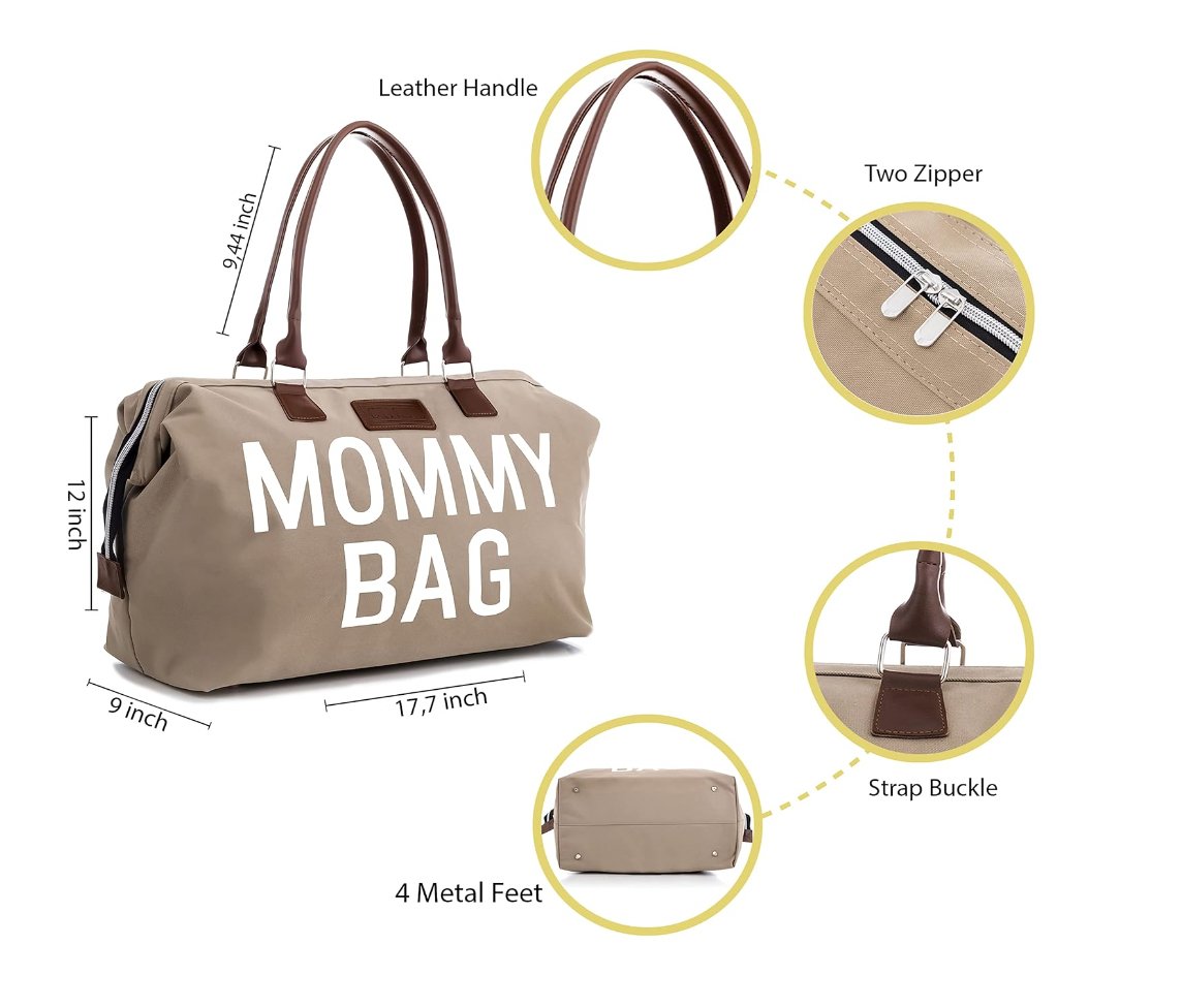 Buy Pretty Pink Diaper Bags | Double Pocket Diaper Bags Online – The Mom  Store